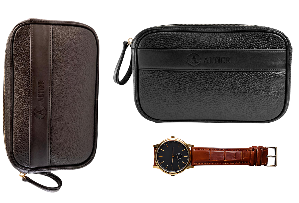 carteras altier y reloj